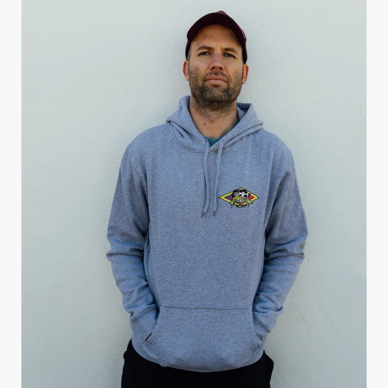 Sick Pig Diamond Hoody Grey